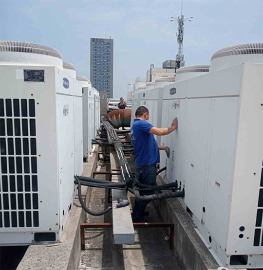 理塘中央空调制热和不制冷系统维修方法